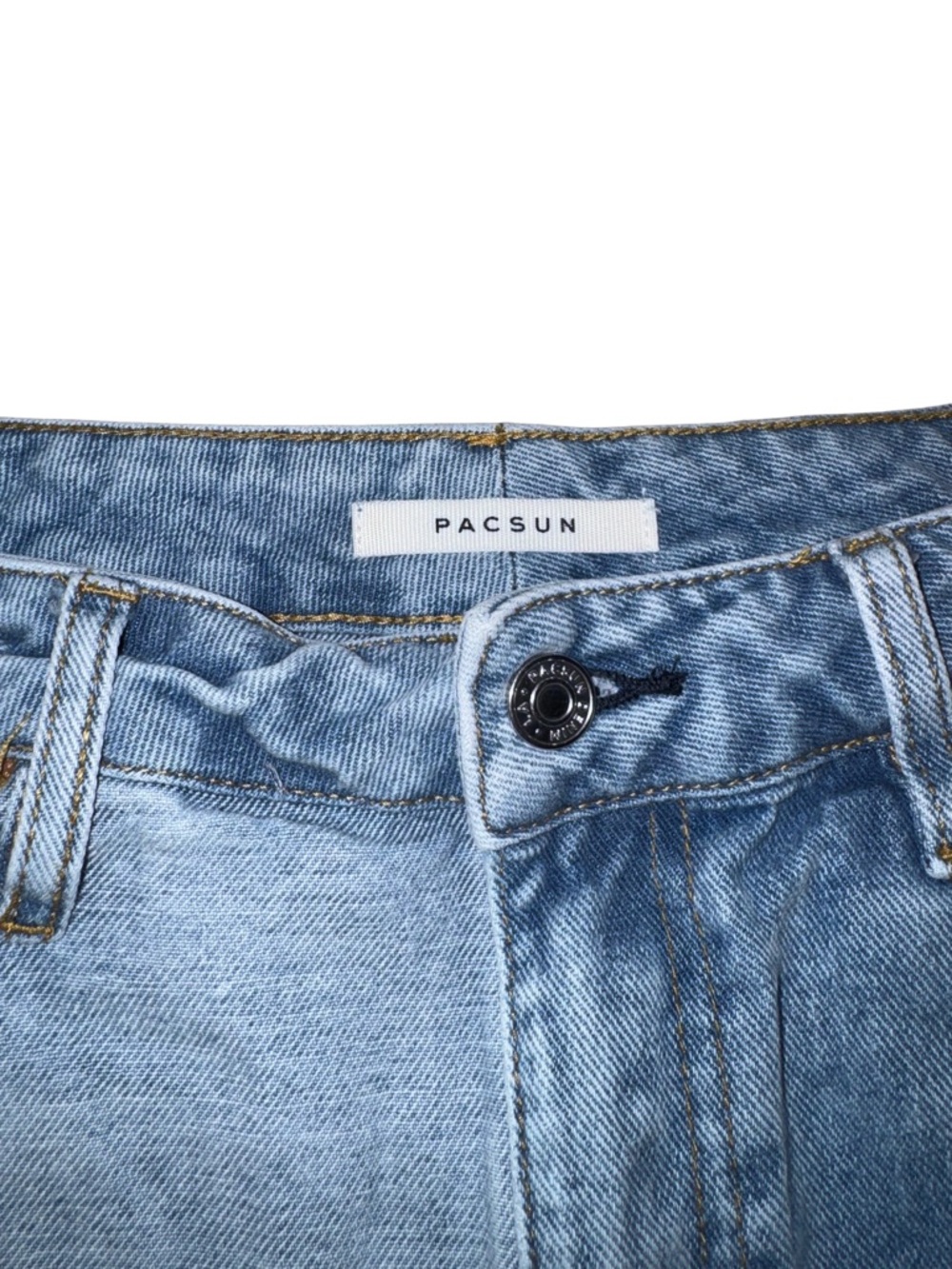 Pacsun Colorblock Jeans - Picture 2 of 4
